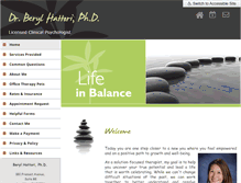 Tablet Screenshot of drberyl.com